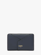 Portefeuille Enveloppe Leder Lancel Blauw enveloppe A13710